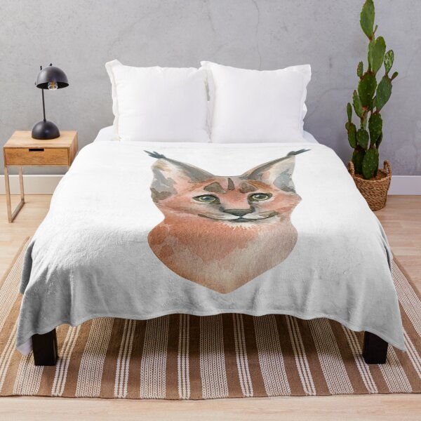 Item preview, Caracal watercolor, Cute caracal. Caracal paint designed and sold by T-Look.