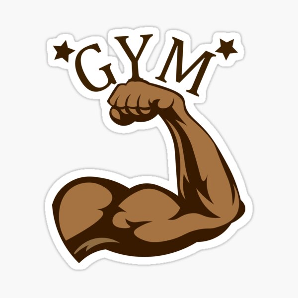 Healty Mode On - Funny Gym Gift For Gym Lover' Sticker