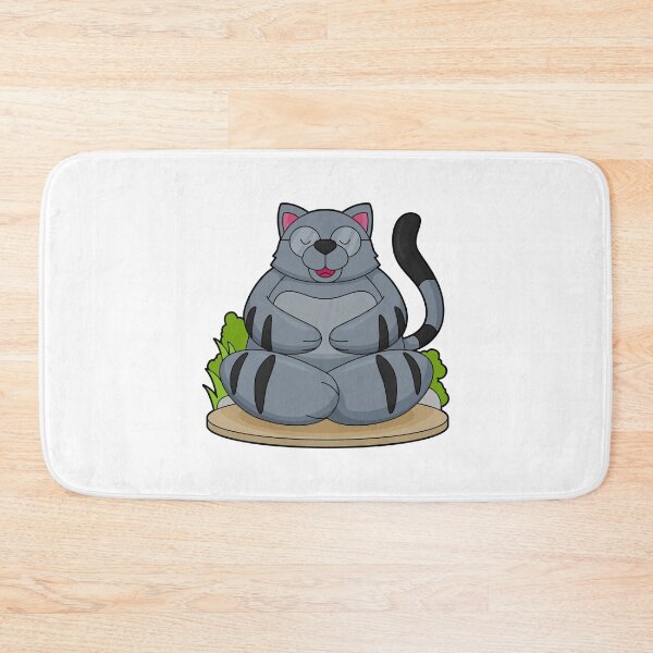 Item preview, Cat Yoga Fitness Meditation designed and sold by Snabdesign84.