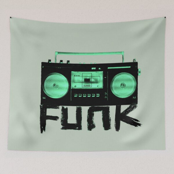 Item preview, Funk, Music Vintage Funk Radio designed and sold by badlydrawnbabe.