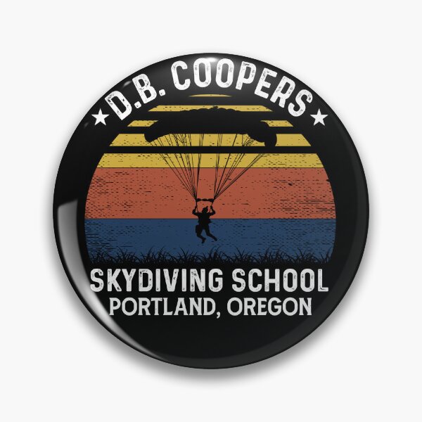 Item preview, DB coopers skydiving school Portland oregon designed and sold by pnkpopcorn.