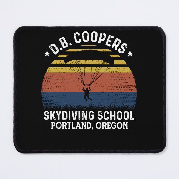 Item preview, DB coopers skydiving school Portland oregon designed and sold by pnkpopcorn.