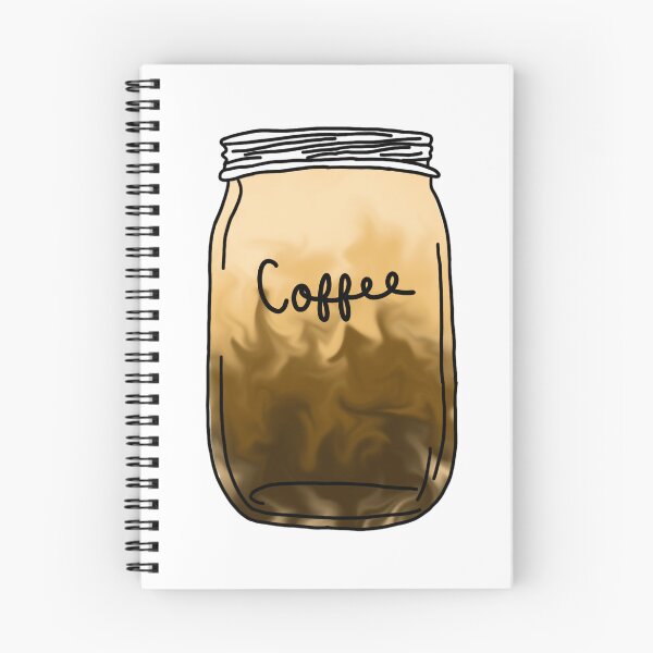 Item preview, Coffee in jar (with coffee words) designed and sold by Skylarlemons1.