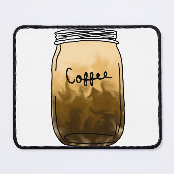 Item preview, Coffee in jar (with coffee words) designed and sold by Skylarlemons1.
