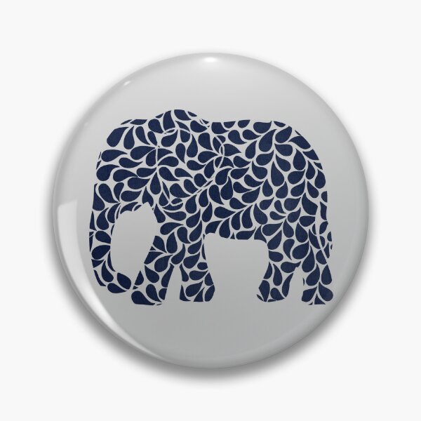 Artikelvorschau, Abstrakter Elefant - grauer Hintergrund entworfen und verkauft von AfuaBDesigns.