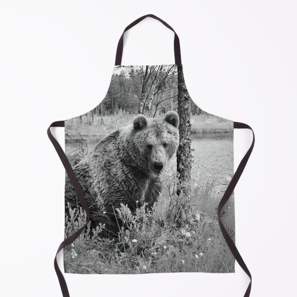 Item preview, Doggy doggy doggy ain't I looking kind. Brown bear bw designed and sold by Jouko Lehto Photography.