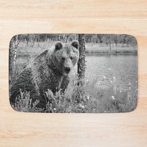 Item preview, Doggy doggy doggy ain't I looking kind. Brown bear bw designed and sold by Jouko Lehto Photography.
