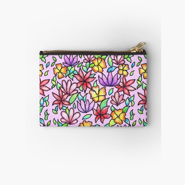Item preview, Flower Pattern on Pink Ground designed and sold by CarolineLembke.
