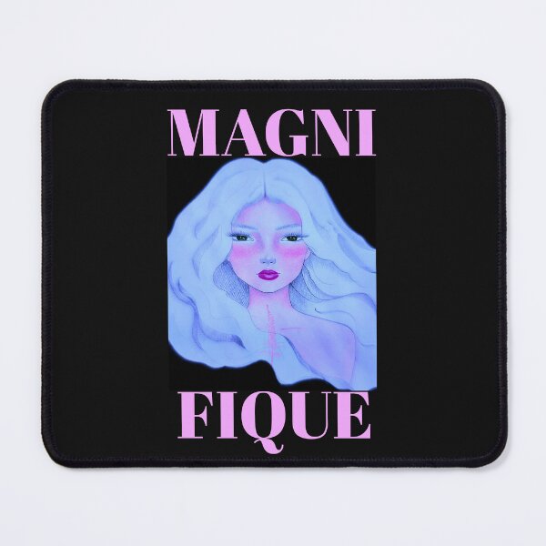 Item preview, MAGNIFIQUE - beautiful new portrait art by CoolCleverCute (pink) designed and sold by CoolCleverCute.