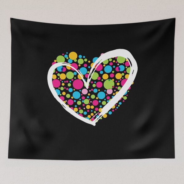 Item preview, International Dot Day Heart Dots Dot designed and sold by MooonTees.