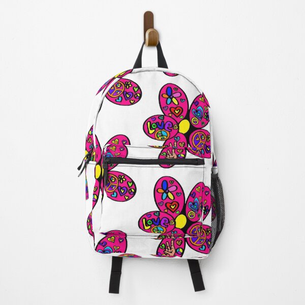 Item preview, V-Dub Hippie Bus Peace Flower designed and sold by Niniannebast.