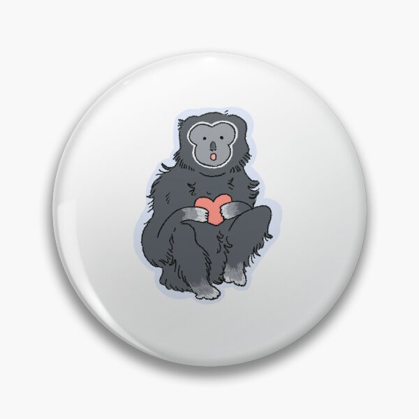 Item preview, lar gibbon black designed and sold by shibekid.
