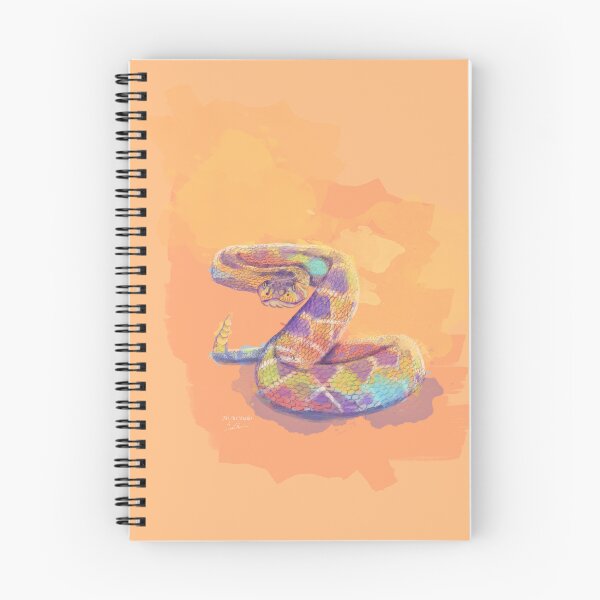 Item preview, King of the Sands - Rattlesnake illustration designed and sold by Flo Art Studio.