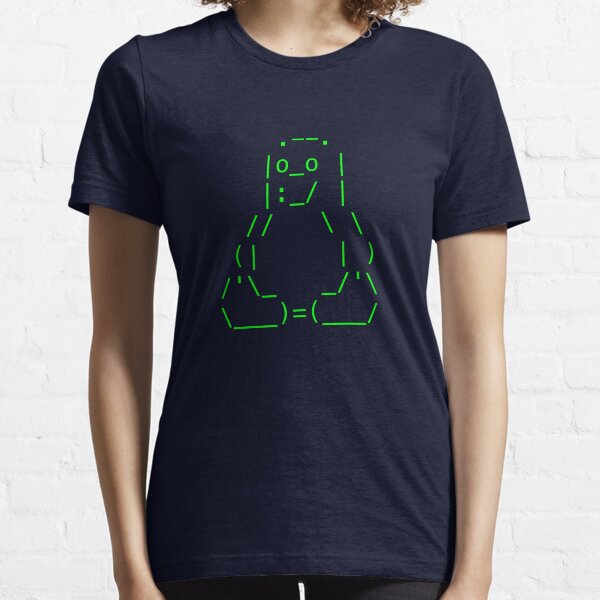 Item preview, Linux Tux - Dev T-Shirt Essential designed and sold by Serif-Design.