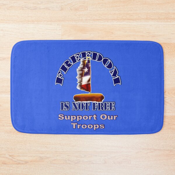 Item preview, Freedom is Not Free - Support Our Troops designed and sold by Buckwhite.