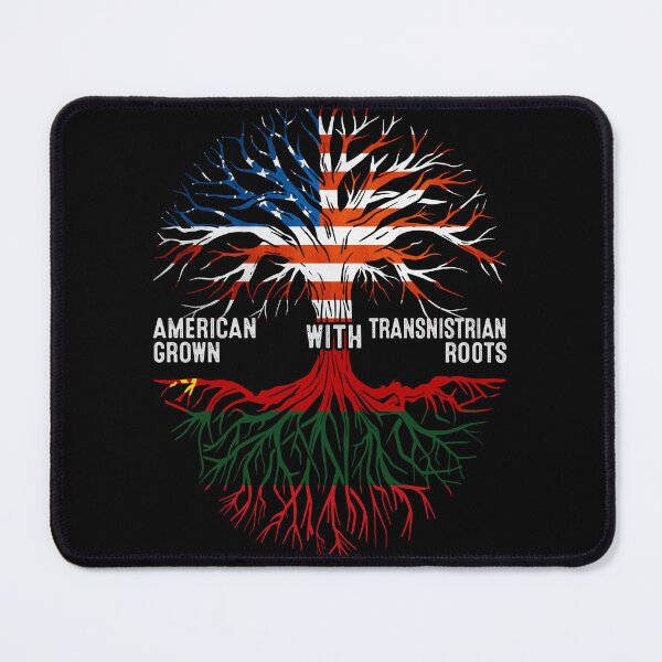 Item preview, American Grown With Transnistrian Roots Transnistria Flag designed and sold by MoHaCo.