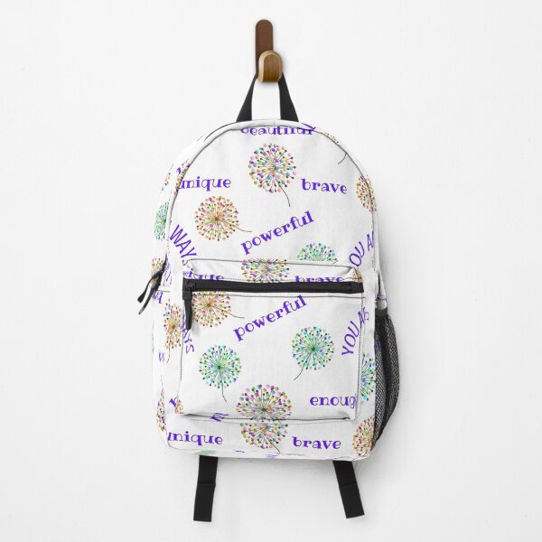 Item preview, You are always: beautiful, brilliant, powerful, brave, unique, enough, includes a 6 sticker set so you can share with others designed and sold by Becky Hunter.