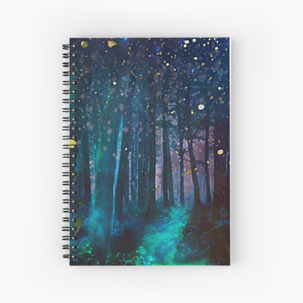 Aperçu de l'œuvre Forêt de lucioles créée et vendue par SoozSilverTree.
