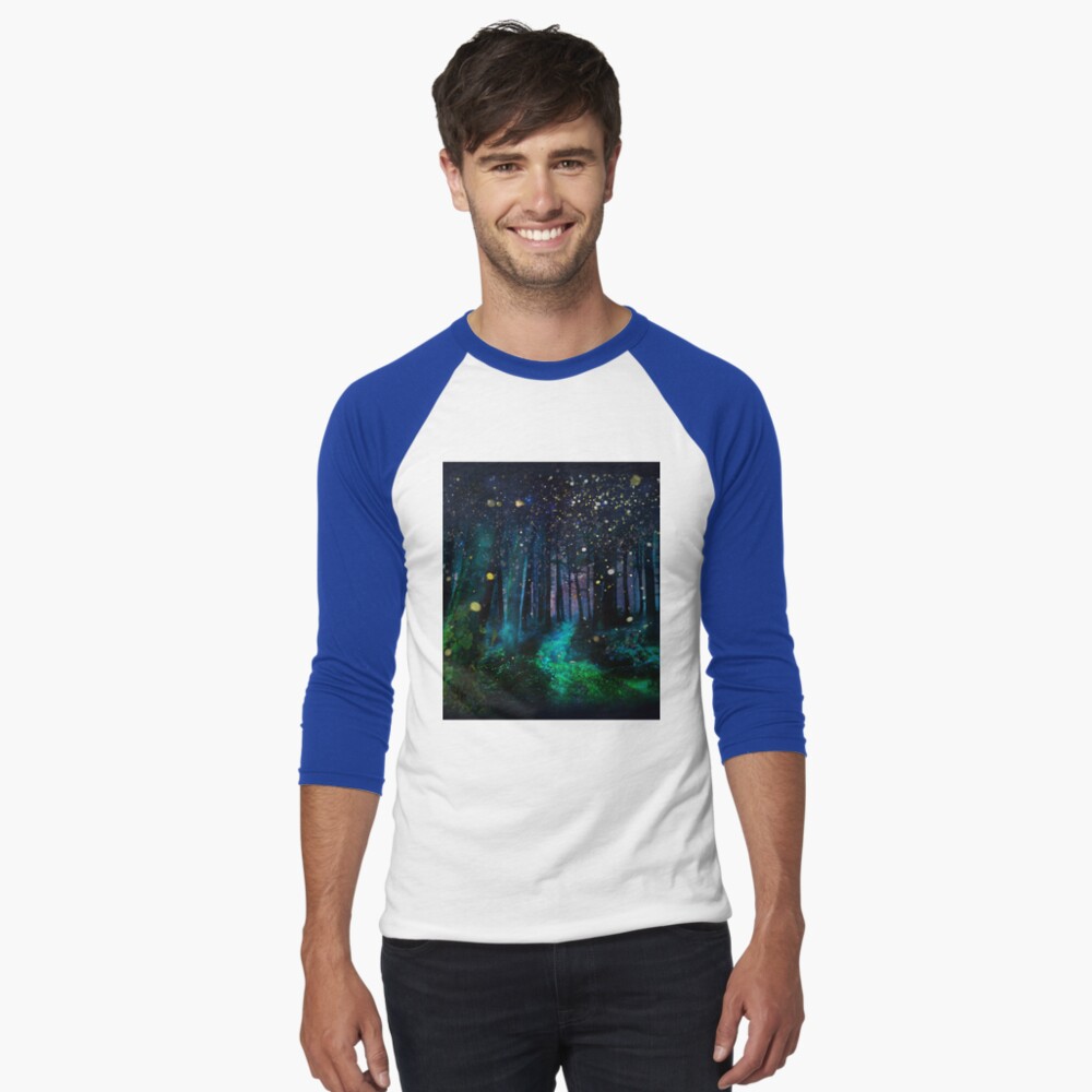 Item preview, Baseball ¾ Sleeve T-Shirt designed and sold by SoozSilverTree.