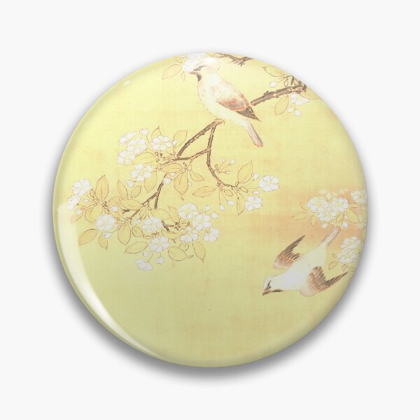 Item preview, Waxwings, Cherry Blossoms, and Bamboo designed and sold by Ktwop.