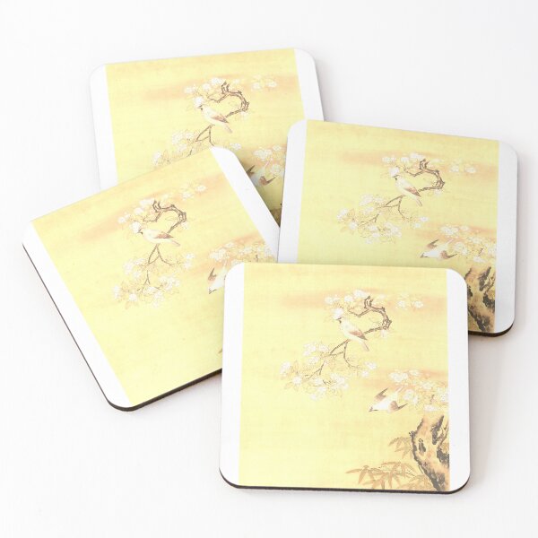Item preview, Waxwings, Cherry Blossoms, and Bamboo designed and sold by Ktwop.