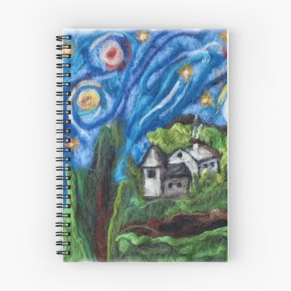 Item preview, starry night, my little starry village designed and sold by FLEURDELAINE04.