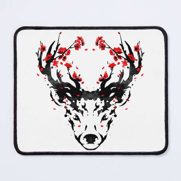 Item preview, Deer crowned by cherry blossoms designed and sold by Kumabushi.