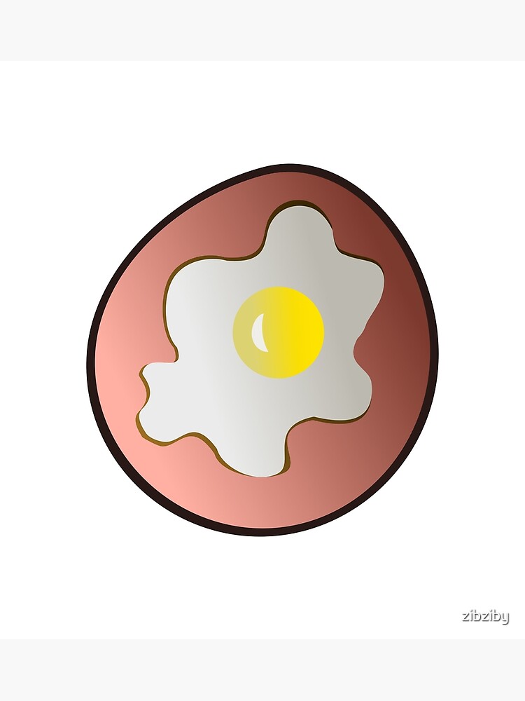 "Ham and Egg" Poster for Sale by zibziby Redbubble
