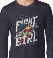 Fight Like A Girl Long Sleeve T-Shirt