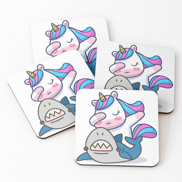 Item preview, Unicorn Riding Shark designed and sold by kapiks.