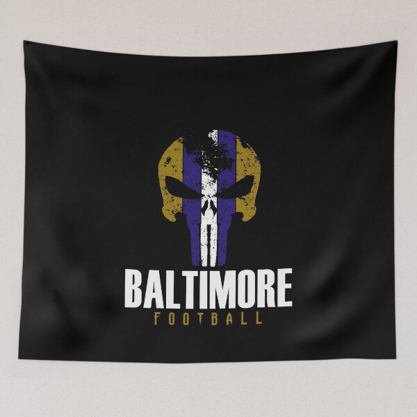 Item preview, Baltimore Pro Football Grunge designed and sold by FFFMstore.
