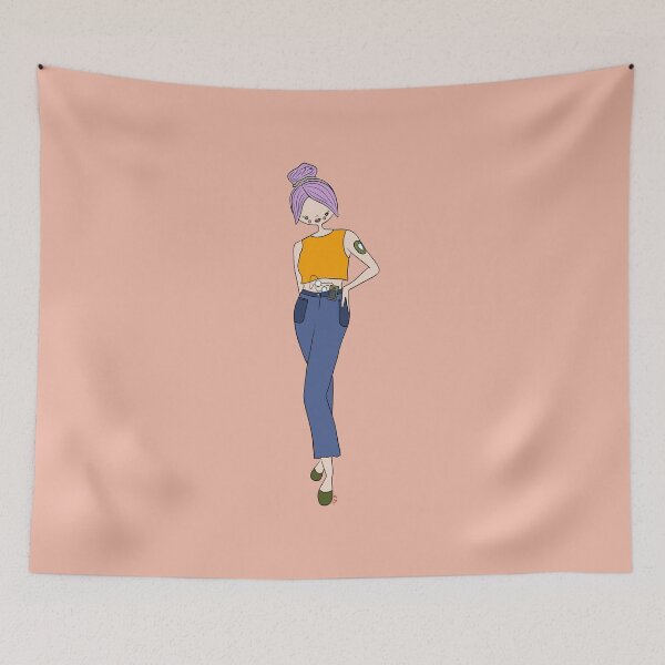 Item preview, Cute Girl With Diabetes (pink) designed and sold by misslovelymess.