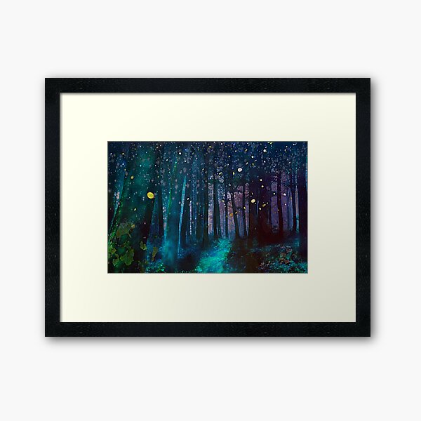 Item preview, Firefly Forest  designed and sold by SoozSilverTree.
