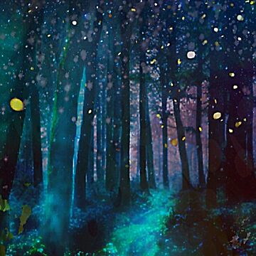 Artwork thumbnail, Firefly Forest by SoozSilverTree