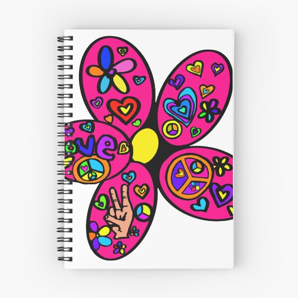 Item preview, V-Dub Hippie Bus Peace Flower designed and sold by Niniannebast.