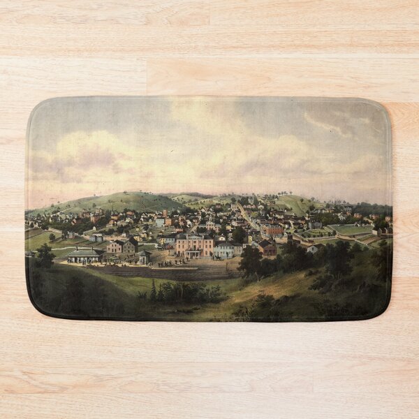 Item preview, Staunton, Virginia (1857) designed and sold by allhistory.