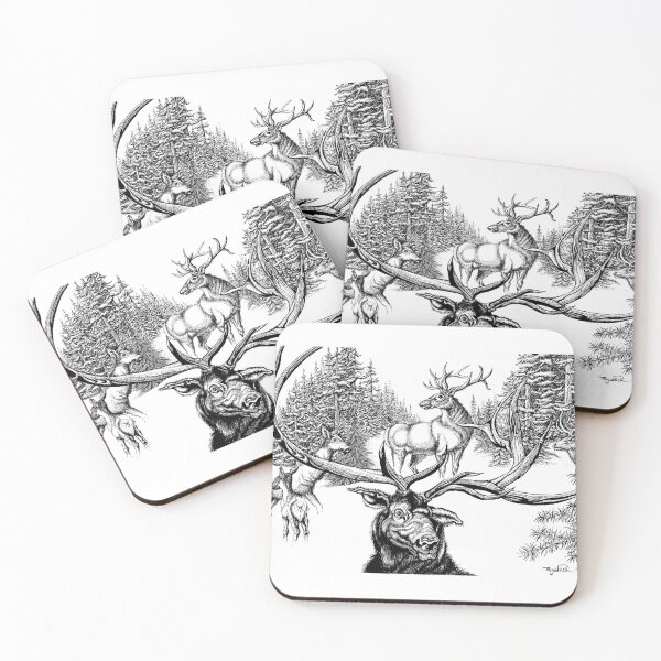 Item preview, Elk designed and sold by QuixoteRidge.