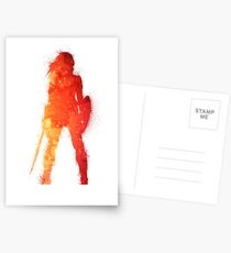 Fire Woman Postcards