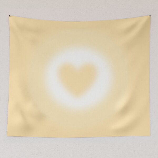 Item preview, yellow heart aura designed and sold by sqftv.