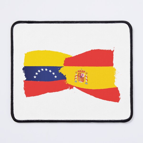Item preview, Venezuela and Spain Flags designed and sold by CacaoDesigns.
