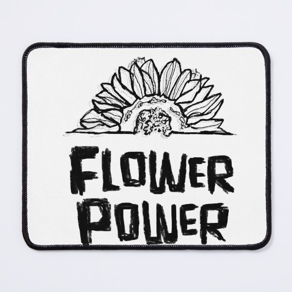 Item preview, Handwritten Flower Power for Flower Child designed and sold by badlydrawnbabe.