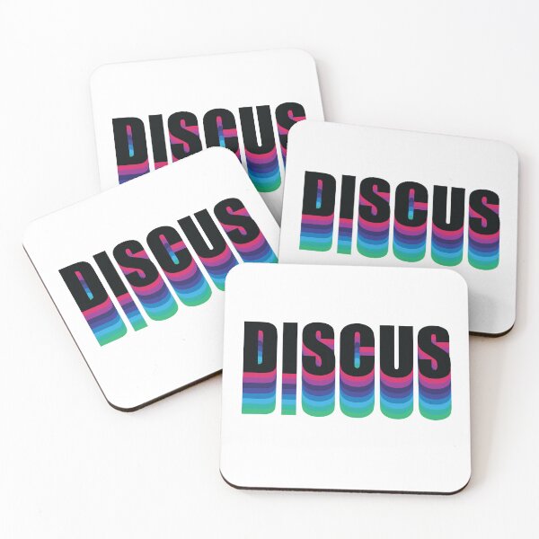 Item preview, Discus Text Graphic Cool designed and sold by MeganTPhoto.