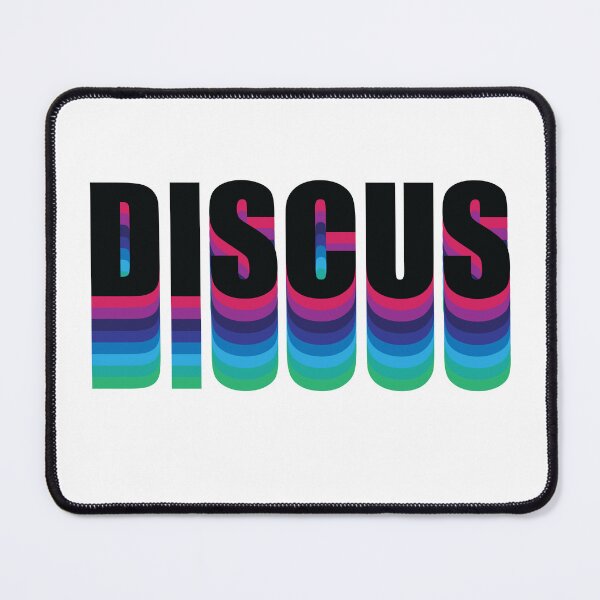 Item preview, Discus Text Graphic Cool designed and sold by MeganTPhoto.