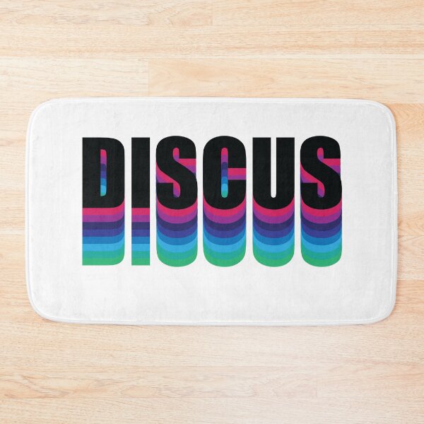 Item preview, Discus Text Graphic Cool designed and sold by MeganTPhoto.