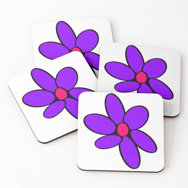 Item preview, V-Dub Hippie Bus Purple Flower designed and sold by Niniannebast.