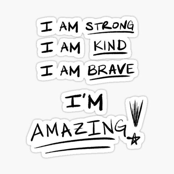 Mantras 4 kids (and you) Sticker