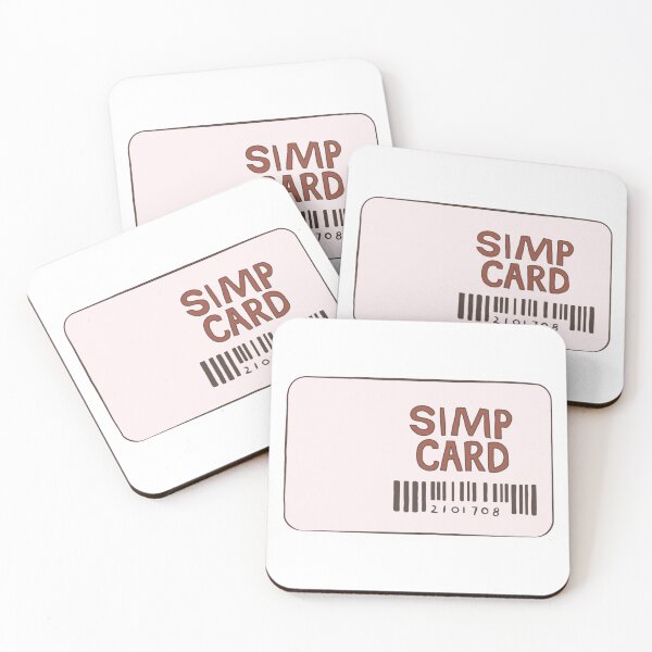 Item preview, Simp Card designed and sold by Aliensknowme.