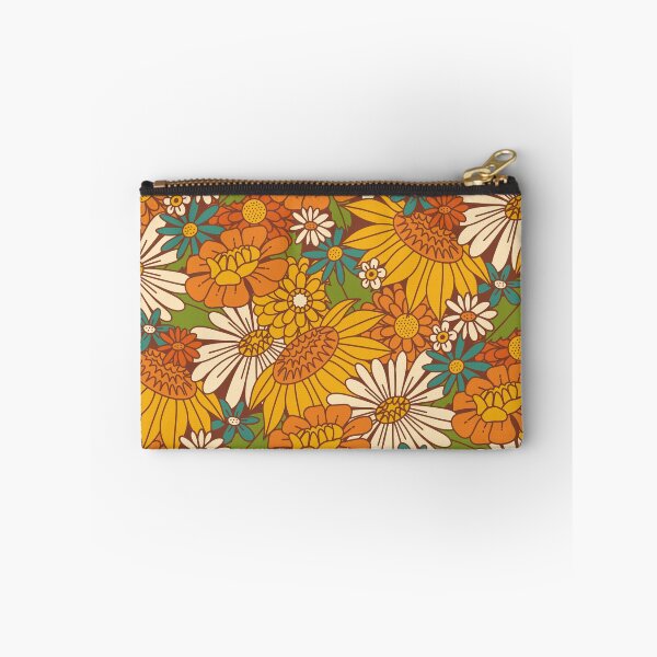 Item preview, 70s Retro Floral designed and sold by latheandquill.