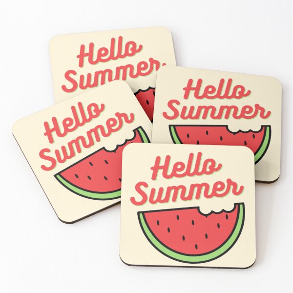 Item preview, Hello summer Watermelon designed and sold by BloompodDesigns.