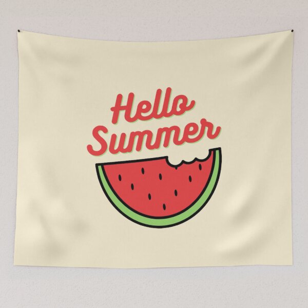 Item preview, Hello summer Watermelon designed and sold by BloompodDesigns.